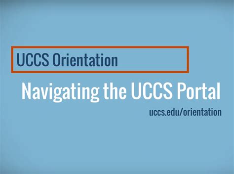 uccs edu portal.